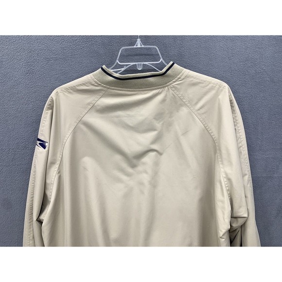 Dunbrooke Club Collection Henley Pullover Sweaters Mens X-Large Beige Lined Logo - Picture 11 of 15